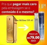 Perfume Masculino 50ml - UP! 47 - One Million